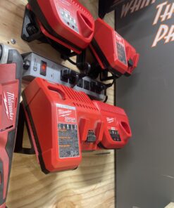 Milwaukee Genuine OEM 48-59-2401 M12 Lithium Ion 12 Volt Battery Charger w/LED Indicating, Red 41 B1fdSHkWYsS