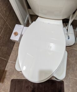 Delta Faucet Morgan Elongated Slow-Close White Toilet Seat with Non-Slip Seat Bumpers, White 811903-WH Slow Close 45 B1gYuB94WS