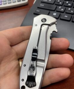 Kershaw Large CQC 4KXL Pocketknife from Kershaw-Emerson (6055) Delivers Durability and Classic Strength with Instant Open, Frame Lock, Reversible Pocket Clip and Precision Technology; 6.1 oz 42 B1h04I1q9sS