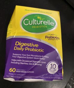 Culturelle Daily Probiotic, Digestive Health Capsules, 60 Count Unflavored 60 Count (Pack of 1) 25 B1h4NUA8qnS