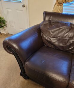 Leather Max Complete Leather Refinish, Restore, Recolor & Repair Kit/Now with 3 Color Shades to Blend with/Leather & Vinyl Refinish (Bold Brown) Bold Brown 43 B1hMFrlPgS