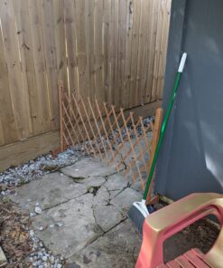 Garden Creations JB4710 Extendable Instant Fence Brown 26 B1hiVAdF6NS