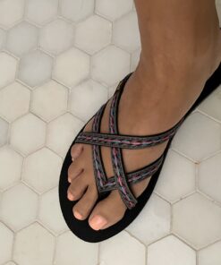 Teva Women's Olowahu Flip-Flop 8 Felicitas Black 26 B1iFeLGmIPS