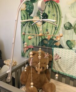 AFUNTA Baby Crib Mobile Music Box Holder Arm Bracket Nut Screw Box Mobile 19 B1iQd2WM2IS