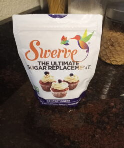 Swerve Ultimate Sugar Replacement Sweetener, Confectioners Sugar Substitute, Zero Calorie, Keto Friendly, Zero Sugar, Non-Glycemic, 12oz (2 Pack) 37 B1iaQvBuxbS