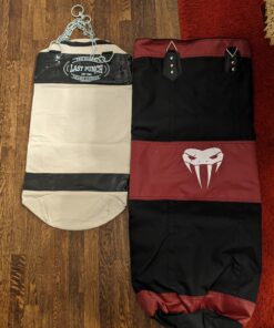 Last Punch Heavy Duty Pro Punching Bag with Chains Empty, Red 6 B1igweVGqhS