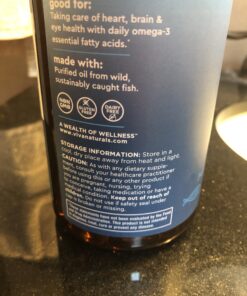 Triple Strength Omega 3 Fish Oil Supplement - 2200mg per Serving, Fatty Acid Supplements with EPA DHA & Omega3 - Re-Esterified Triglyceride for Increased Absorption - 180 Count 180 Count (Pack of 1) 78 B1jPv9YOd1S 1