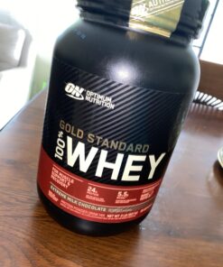 Optimum Nutrition Gold Standard 100% Whey Protein Powder, Extreme Milk Chocolate, 2 Pound (Packaging May Vary) 28 Servings (Pack of 1) 42 B1kRFi311CS
