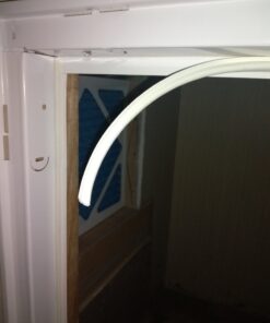 Duck Brand Heavy-Duty Self Adhesive Weatherstrip Seal for Large Gap, 3/8-Inch x 1/4-Inch x 17-Feet, 1 Seal, White (282433) 39 B1lA1FJOZMS