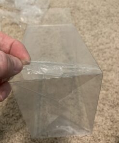 PLAYOLY Pop Protector Case for Funko - 4" Inch Pop! Vinyl Figures, Strong Pop Protectors, Crystal Clear, Heavy Duty Acid Free w/ Protective Film Lot of 20 58 B1lGDBrQIxS