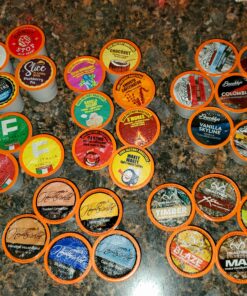 Two Rivers Coffee Mega Coffee Lovers Pods, Compatible with K Cup Brewers Including 2.0 Pods, Mega Coffee, 40 Count,TRC MS40 Mega Coffee Variety 40 Count (Pack of 1) 40 B1mKobxphRS