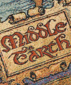 Northwest Lord of The Rings - The Hobbit Woven Tapestry Throw Blanket, 48" x 60", Middle Earth 20 B1miZdCgzOL