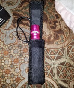 VIPERTEK VTS-T03 Aluminum Stun Gun for Self Defense Rechargeable with LED Flashlight PINK 34 B1mowwH 5KS