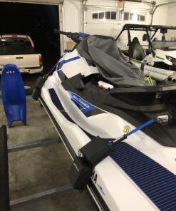 Extreme Max 3006.7270 BoatTector PWC Contour Fender with Hook & Strap Set with Adjustable Straps for Easy Secure Installation - 2-Pack Black 22 B1nPfwyOdqS