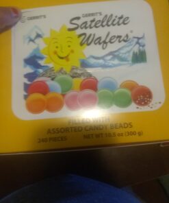 Satellite Wafers Flying Saucers Candy Old Fashioned 240 18 B1njdAV6BTS