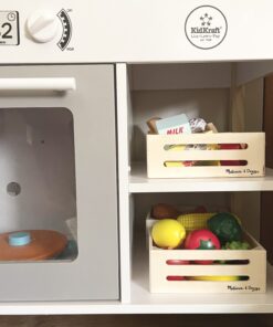 Melissa & Doug Food Groups - 21 Wooden Pieces and 4 Crates, Multi - Play Food Sets For Kids Kitchen, Pretend Food, Toy Food For Toddlers And Kids Ages 3+ 51 B1nsSegvCoS 2