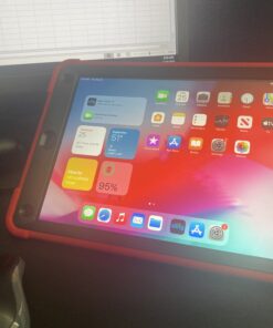 Rantice iPad 6th Generation Cases, iPad 5th Generation Case, iPad Air 2 Case, iPad 9.7 Case, Shockproof Rugged Drop Protection Cover Built with Kickstand for iPad 9.7'' A1893/A1954/A1822/A1823(Red) Red+Black 36 B1nvNAsf1S