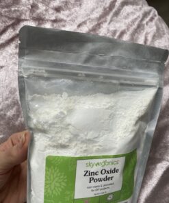 Sky Organics Zinc Oxide Powder for Body, 100% Pure Non-Nano & Uncoated for DIY, 16 Oz. 38 B1oJudJTvwS