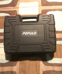 POPULO Power Rotary Tool Kit with Keyless Chuck, 154pcs Accessories, Flexible Shaft, Variable Speed Engraving, Corded Tools Drimmer Set for Cutting Sanding Polishing Engraving Crafting and DIY Works 154 24 B1orM7NnIeS