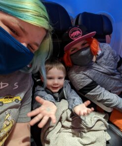 Cares Airplane Harness For Kids - Toddler Travel Restraint - Provides Extra Safety For Children on Flights - Light Weight, Easy to Store and Installs In Minutes, Black 26 B1p kNjZbDS
