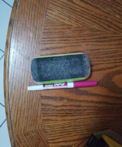 U Brands Magnetic Dry Erase Board Eraser, Felt Bottom Surface, 4.5 x 2.25 x 1 Inches - 581U04-16 4.5" x 2.25" x 1" 43 B1pE4VuDUhS