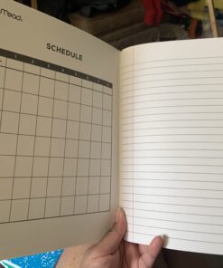 Mead Composition Notebooks, 12 Pack, Wide Ruled Paper, 9-3/4" x 7-1/2", 100 Sheets per Comp Book, Color Will Vary (73389) 39 B1s0lCimTAS