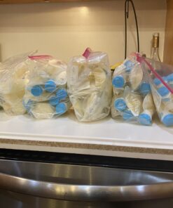 Kiinde Twist Pouch Direct-Pump Direct-Feed Twist Cap Breast Milk Storage Bags for Pumping, Freezing, Heating and Feeding, Pre-Sterilized, 6 Ounce, Pack of 40 6oz 6 Ounce (Pack of 40) 40 B1sYsTOWWS