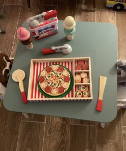 Melissa & Doug Scoop and Stack Ice Cream Cone Magnetic Play Set, Multicolor - Pretend Food, Ice Cream Toy For Toddlers And Kids Ages 3+. 31 B1sd4OCGchS 2