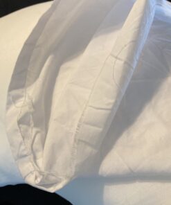 DMI Body Pillow, Side Sleeper Pillow and Pregnancy Pillow with Contoured Support to Eliminate Neck, Back, Hip, Joint Pain and Sciatica Relief with Removable Washable Cover, Firm, U Shape Neck Pillow Half Body Pillow 38 B1skFeRtw6S