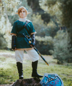 miccostumes Men's Costume Game Guard Cosplay Uniform Fullset Green Small 16 B1t9yYsscS