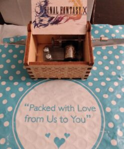 PhoenixAppeal Beautiful Hand Cranked Carved Wooden Music Box: Game of Thrones Unique Gift Present (Game of Thrones with Card, Wood) (Final Fantasy X: Return to Zanarkland) Final Fantasy X: Return to Zanarkland 22 B1tOiHo4SsS