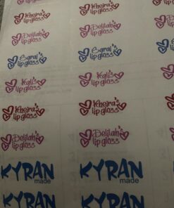 Avery 6521 Glossy Crystal Clear Address Labels for Laser & Inkjet Printers, 1" x 2-5/8", 300 Labels 1" x 2-5/8" 37 B1tvw224O8S