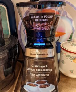 Cuisinart Programmable Conical Burr Mill, Stainless Steel, COMPACT Programmable Grinder 38 B1twSAkCqvS