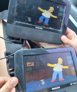 3.5mm TRRS AUX Cable, Ancable 3 Ft Cord 3.5mm Screen-to-Screen Audio and Video AV AUX Cable for Insignia Dual Screen Portable DVD Player 3-Feet 1-Pack 15 B1u1LUmvIFS