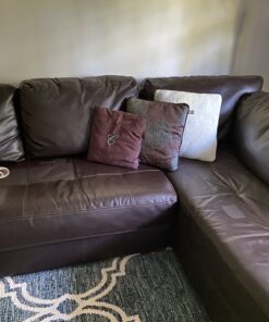 MastaPlasta Original Self-Adhesive Leather Repair Patch - Dark Brown 11" x 8" (28 x 20 cm), Instant Upholstery-Quality Scratch & Tear Repair for Sofas, Car Interiors, Bags, Vinyl & More B Dark Brown Leather 48 B1uJLpmFWiS