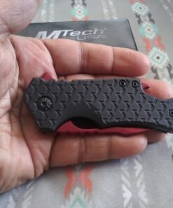 MTECH USA – Spring Assisted Folding Knife Blue 75 B1v3fiOyghS