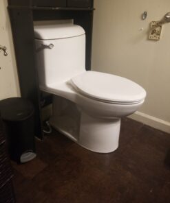 American Standard 2034314.020 Champion 4 One-Piece Toilet with Toilet Seat, Elongated Front, Chair Height, White, 1.6 gpf Tank + Bowl + Seat 15 B1vN227amiS