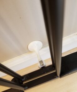 Toddleroo by North States 47.85" Wide Easy Swing & Lock Baby Gate - Series 1: Ideal for Wider Areas and stairways. Hardware Mount. Fits Openings 28.68" - 47.85" Wide (31" Tall, Matte Bronze) 36 B1vQvt5cKWS