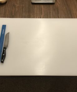 Plastic Cutting Board 18x30 1/2" Thick White, NSF Approved Commercial Use 32 B1w0q4XihoS