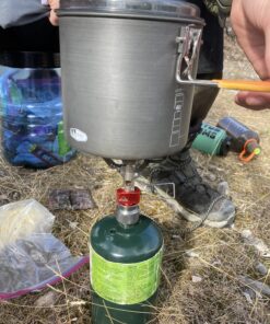 REDCAMP Small Propane Stove Adapter, Input: 16oz./1lb. Small Propane Canister Tank, Output: EN417 Lindal Valve Canister Converter Silver input: 16oz./1lb, output: EN417 lindal valve 17 B1wdCQNVqAS