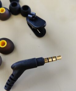 Symphonized NRG 2.0 Wood Earbuds Wired, in Ear Headphones with Microphone for Computer & Laptop, Noise Isolating Earphones for Cell Phone, Ear Buds with Booming Bass (Gold) Gold 36 B1whG4acg4S