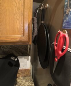 PRIMADA Extra-Strong Set Magnetic Hooks, 2pc, Chrome 24 B1x19VvBGS