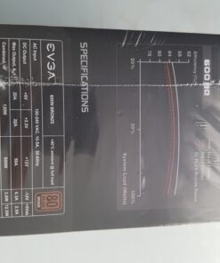 EVGA 110-BQ-0600-K1 600 BQ, 80+ Bronze 600W, Semi Modular, FDB Fan, 3 Year Warranty, Power Supply 42 B1xWdKLVFmS