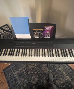 Piano and Keyboard Music Note Full Set Stickers for White and Black Keys; Transparent and Removable; Made in USA 57 B1yAefe4JpS