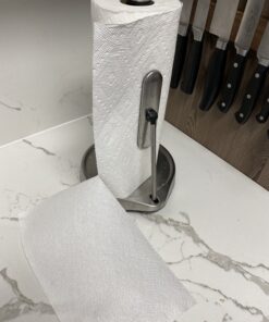 simplehuman Tension Arm Standing Paper Towel Holder, Brushed Stainless Steel Discontinued 19 B1yGKcEMu S