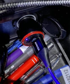 Anker Car Charger Adapter, 24W Dual USB Car Phone Charger, PowerDrive 2 for iPhone 14 13 12 11 Pro Max Mini X XR XS 8 Plus, iPad Pro/Air 2/Mini, Note 5/4, LG, Nexus, HTC and More Black 60 B1yM zqUwVS