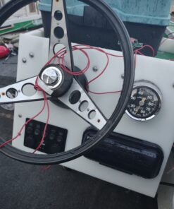 Pyle Durable Universal Marine Stereo Cover - Water Resistant Boat Radio Protector Shield with Flip-Up Door & Neoprene Gasket - Compatible with Dual Shaft & DIN Style Stereos - Pyle PLMRCB3 , Black 16 B1ycezXSiOS