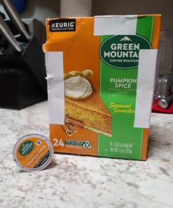 Green Mountain Coffee K-Cup for Keurig Brewers, Pumpkin Spice, 24 Count 24 Count (Pack of 1) 19 B1yuOHo9MeS