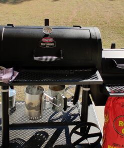 Votenli P0350H (1-Pack) 27 inches Steel Ash Pan with Wire Grate for Chargriller Charcoal Grill 1224, 1324, 2121, 2222, 2727, 2828, 2929, Chargriller 200048,Charbroil 1730205 (27 x 13 1/4) 26 B1z6U6HcrnS