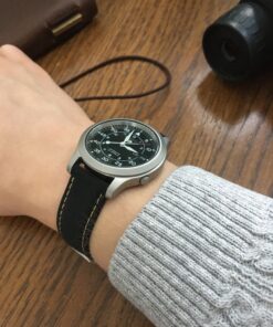 SEIKO Men's SNK809 5 Automatic Stainless Steel Watch with Black Canvas Strap 93 B1zG6FLvgmS